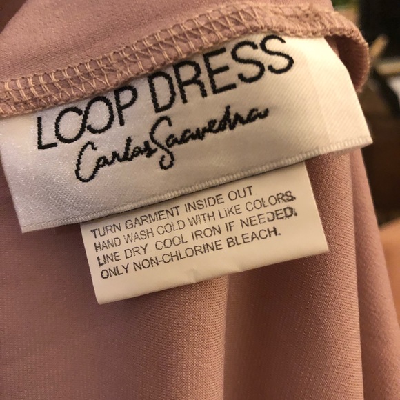 🎉 5 for $20 sale NWOT Carlos Saavedra The loop lavender maxi dress. - Picture 5 of 6